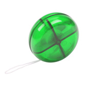 Jo-Jo, gr�n-transparent - Werbeartikel