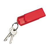 Schl�sselanh�nger Safebox, rot - Werbeartikel