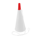 Fan-Horn, wei� - Werbeartikel