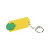 Chiphalter mit Chip, gr�n - Werbeartikel