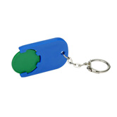 Chiphalter mit Chip, gr�n - Werbeartikel
