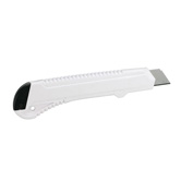 Papiermesser gro�, wei� - Werbeartikel