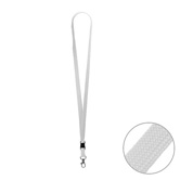 Schl�sselband Lanyard, wei� - Werbeartikel