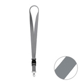 Schl�sselband Lanyard, Pantone Cool Grey 8 - Werbeartikel