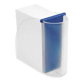 Designer-Zettelspeicher mit integriertem K�cher, gefrostet glask