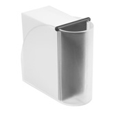Designer-Zettelspeicher mit integriertem K�cher, gefrostet glask