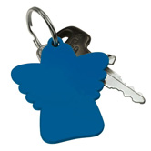 Schl�sselanh�nger Schutzengel, blau - Werbeartikel