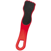 Pedik�refeile-Fu�form, rot - Werbeartikel