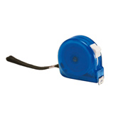 Ma�band, blau-transparent - Werbeartikel