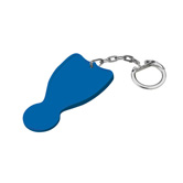 Einkaufswagenchip, blau - Werbeartikel