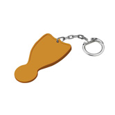 Einkaufswagenchip, orange - Werbeartikel