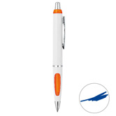 Druckkugelschreiber 2 Colours, wei� - Werbeartikel