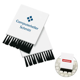 Tastaturpinsel, wei� - Werbeartikel