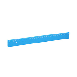 Lineal, blau - Werbeartikel