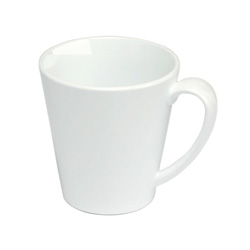 Becher MODERN, wei� - Werbeartikel