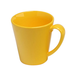 Becher MODERN, gelb - Werbeartikel