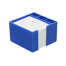 Zettelspeicher, blau - Werbeartikel