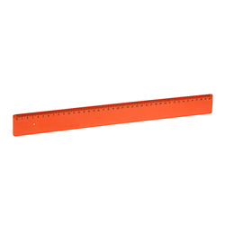 Lineal, orange - Werbeartikel