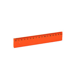 Lineal, orange - Werbeartikel