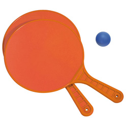 Beachball-Set, orange - Werbeartikel