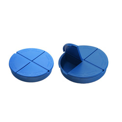 Pillendose, blau - Werbeartikel