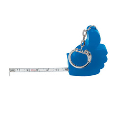 Bandma� Hand, blau - Werbeartikel