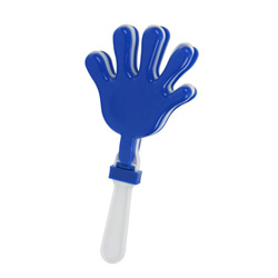 Mini-Klatsch-H�nde, wei� - Werbeartikel