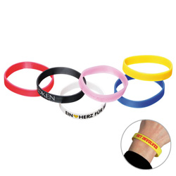 Silikon-Armband - Werbeartikel