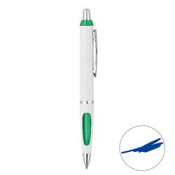 Druckkugelschreiber 2 Colours, wei� - Werbeartikel