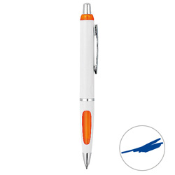 Druckkugelschreiber 2 Colours, wei� - Werbeartikel