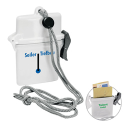 Schwimmbox, wei� - Werbeartikel