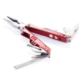Frame Multitool, rot - Werbeartikel