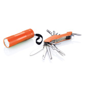 Quattro Outdoor Set, orange - Werbeartikel