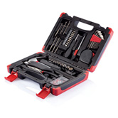 Tool Pro Essential Werkzeugbox, rot - Werbeartikel