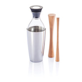 James Cocktail Set, silber - Werbeartikel