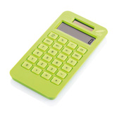 PLA Taschenrechner, grün - Werbeartikel