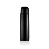 Isolierflasche Mono, schwarz - Werbeartikel