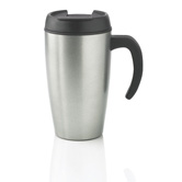Urban Becher, silber - Werbeartikel