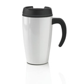 Urban Becher, wei� - Werbeartikel