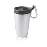 Nomad Becher, wei� - Werbeartikel