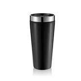 Becher Shake-It, schwarz - Werbeartikel
