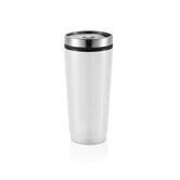 Becher Shake-It, wei� - Werbeartikel
