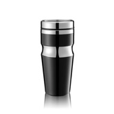 Contour Becher, schwarz - Werbeartikel