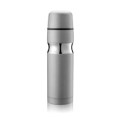 Contour Isolierflasche, grau - Werbeartikel