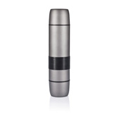 Isolierflasche Hot & Cold, grau - Werbeartikel
