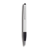 Touch 2 in 1 Stift, silber - Werbeartikel