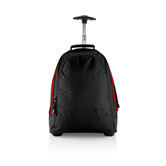Business Rucksack mit Trolley, rot - Werbeartikel