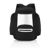 K�hlrucksack, schwarz - Werbeartikel