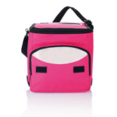 K�hltasche , kirschrot - Werbeartikel