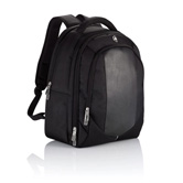 Swiss Peak Laptop Rucksack, schwarz - Werbeartikel
